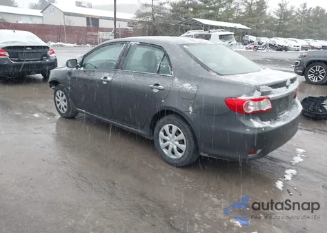 2011 Toyota Corolla Le из США, поврежденный, VIN 2T1BU4EE9BC697394